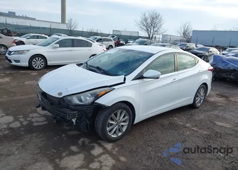 2015 Hyundai Elantra Se из США, поврежденный, VIN 5NPDH4AE6FH548527